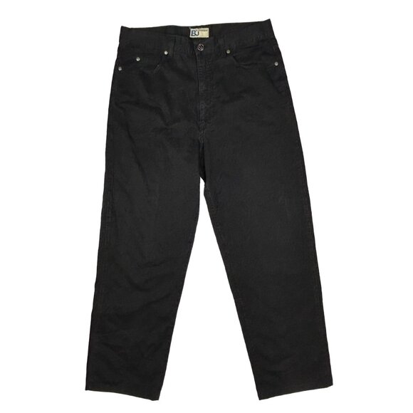 Umberto Bilancioni Other - Umberto Bilancioni Jeans Mens EU 50 US 32x26.5 Italy Black Baggy Taper High Rise